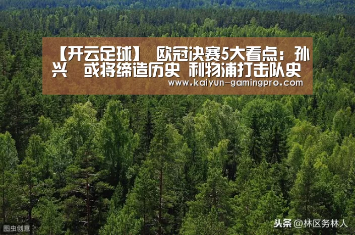 【开云足球】
欧冠决赛5大看点:孙兴慜或将缔造历史 利物浦打击队史第6冠(图2) 开云体育